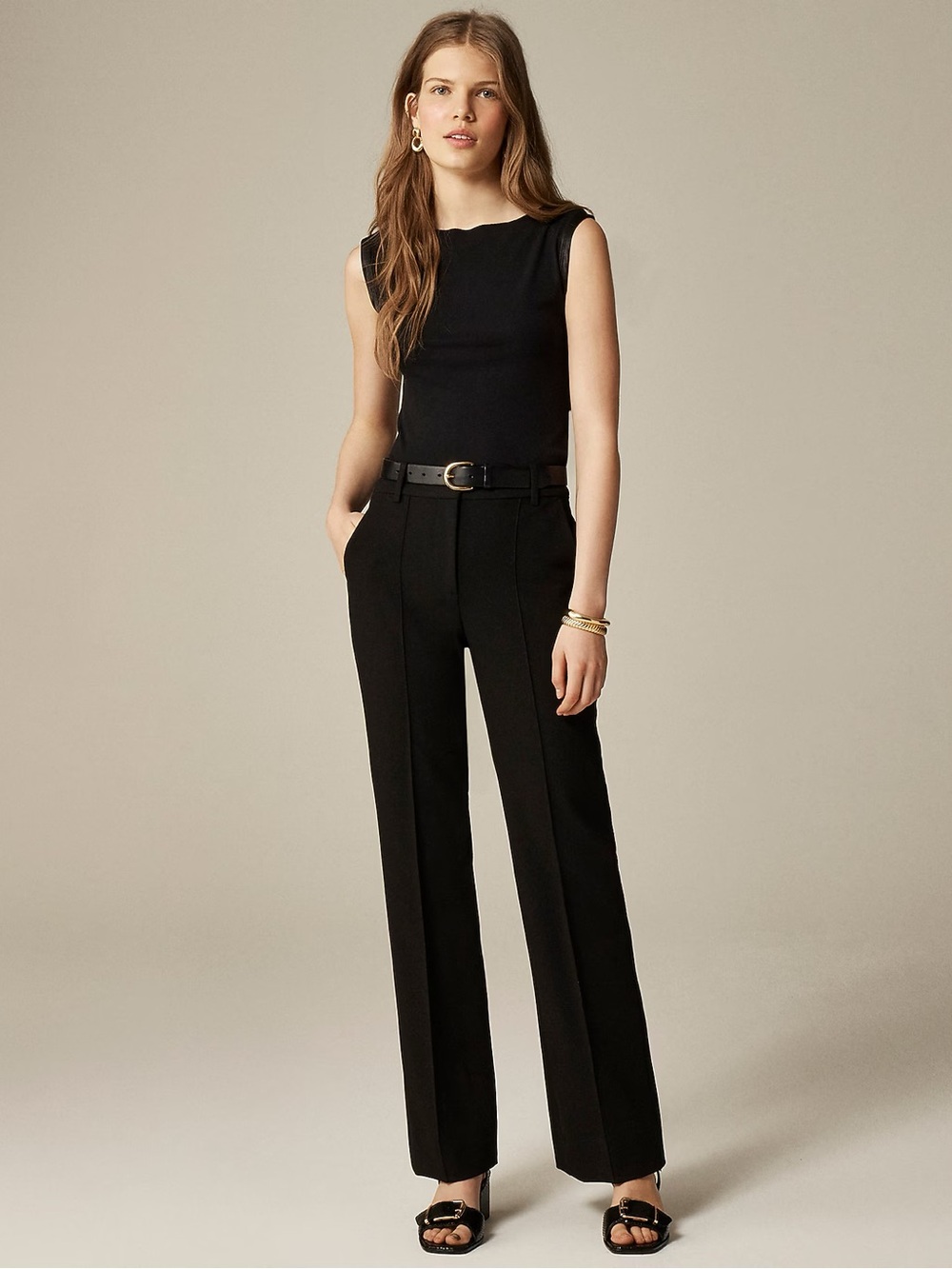 J.Crew Natalia Cropped Pant in Four-Season Stretch